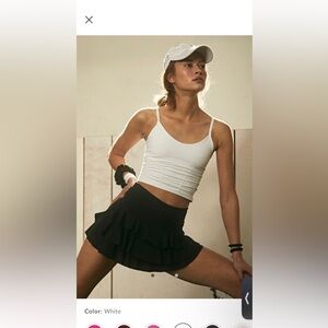 FP Movement Good Karma Ruched Crop Tank size Xs/S